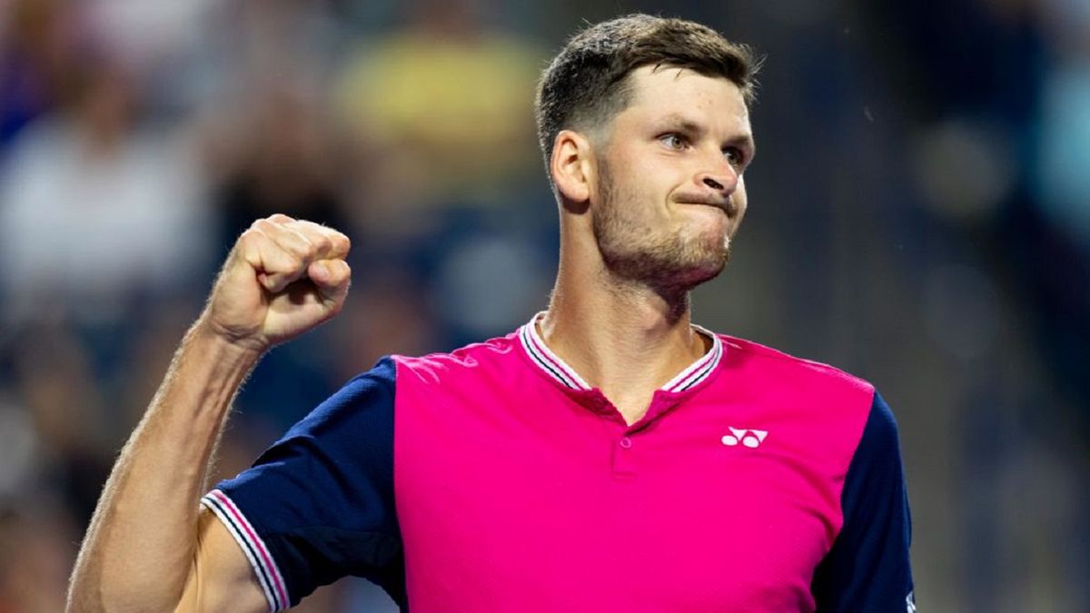 Getty Images /  Julian Avram/Icon Sportswire / Na zdjęciu: Hubert Hurkacz