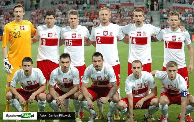 Polska w meczu el. MŚ 2014 z Mołdawią (2:0)