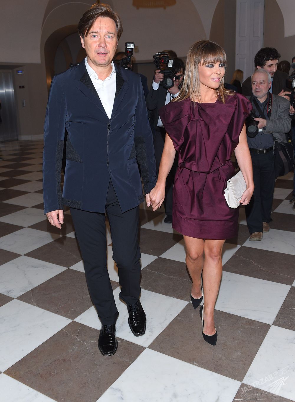 Edyta Herbuś i Mariusz Treliński