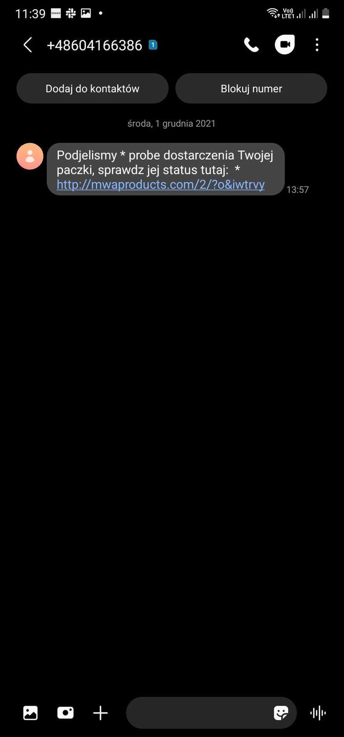 Oszustwo, cyberprzestępcy, SMS