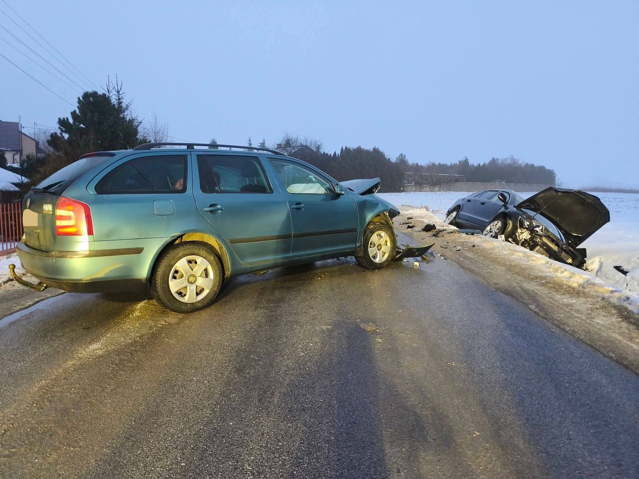 Zdarzenie w Białkowie
