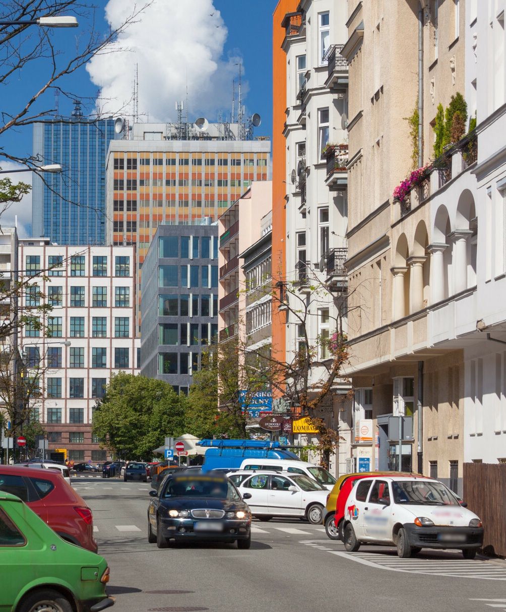 Warszawa, ulica Żurawia