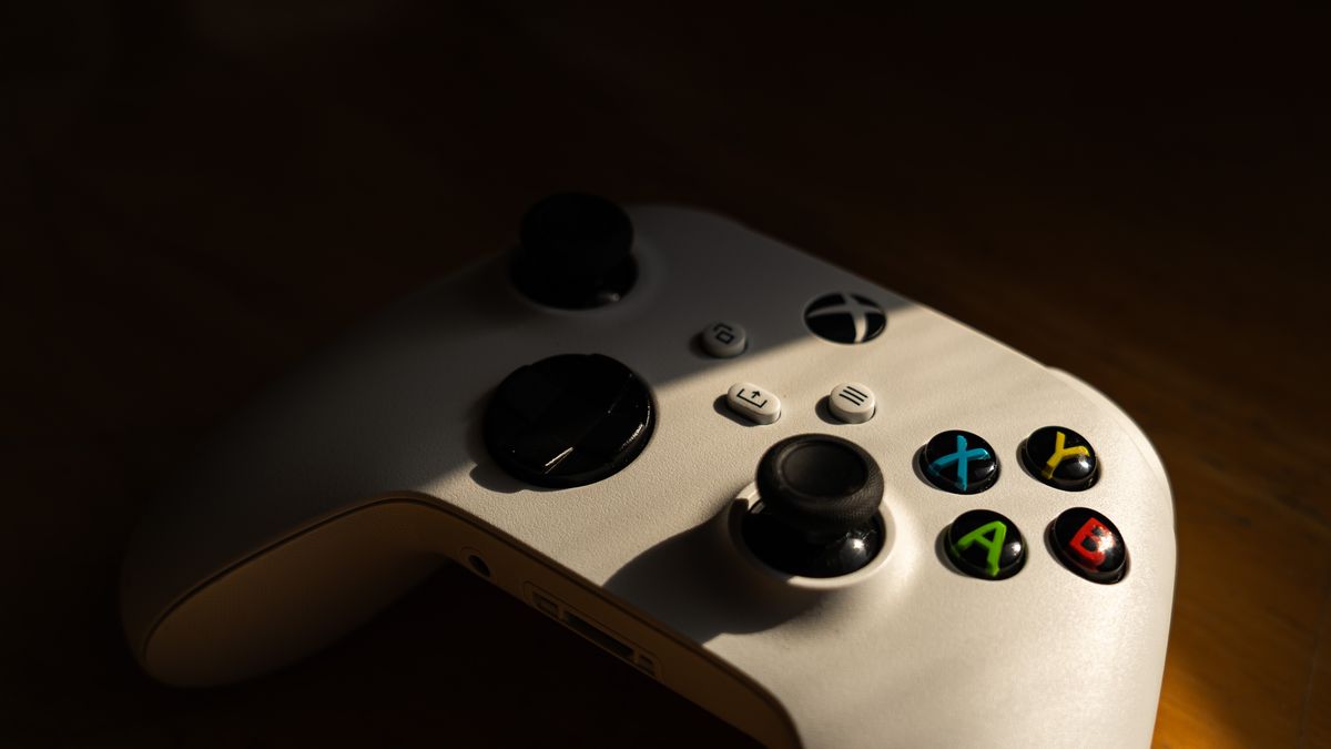 Malden, MA - April 24: An XBox controller on April 24, 2026. (Photo by Finn Gomez/The Boston Globe via Getty Images)