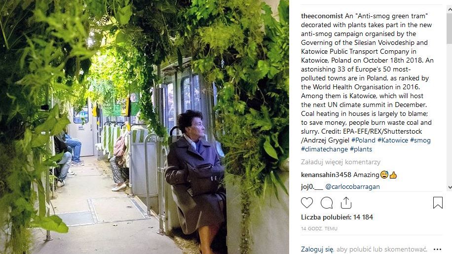 Media dostrzegły "zielony tramwaj". Ale dostrzegają też wielki polski problem