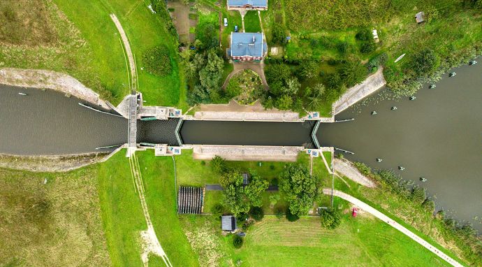 Polska z góry. Nad wodą