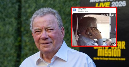 William Shatner ma 95 lat. Nagranie z Los Angeles wywołało alarm