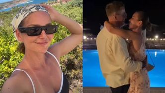 Muśnięta wakacyjnym słońcem Paulina Sykut-Jeżyna dzieli się romantycznymi kadrami z mężem. "Moje Love"