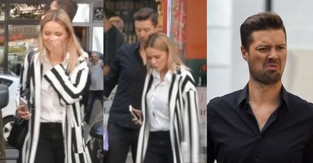 Czarno-biała Dominika Gawęda na śniadaniu z małżonkiem, grupy Pectus członkiem (WIDEO)