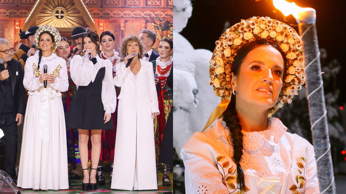 Joanna Jakubas wystąpiła podczas Wielkiego Kolędowania z Polsatem