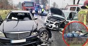 Piła: Zderzenie dwóch aut na Podgórnej. Dwie osoby w szpitalu