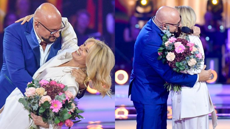 Piotr Gąsowski zatańczył na parkiecie z byłą partnerką