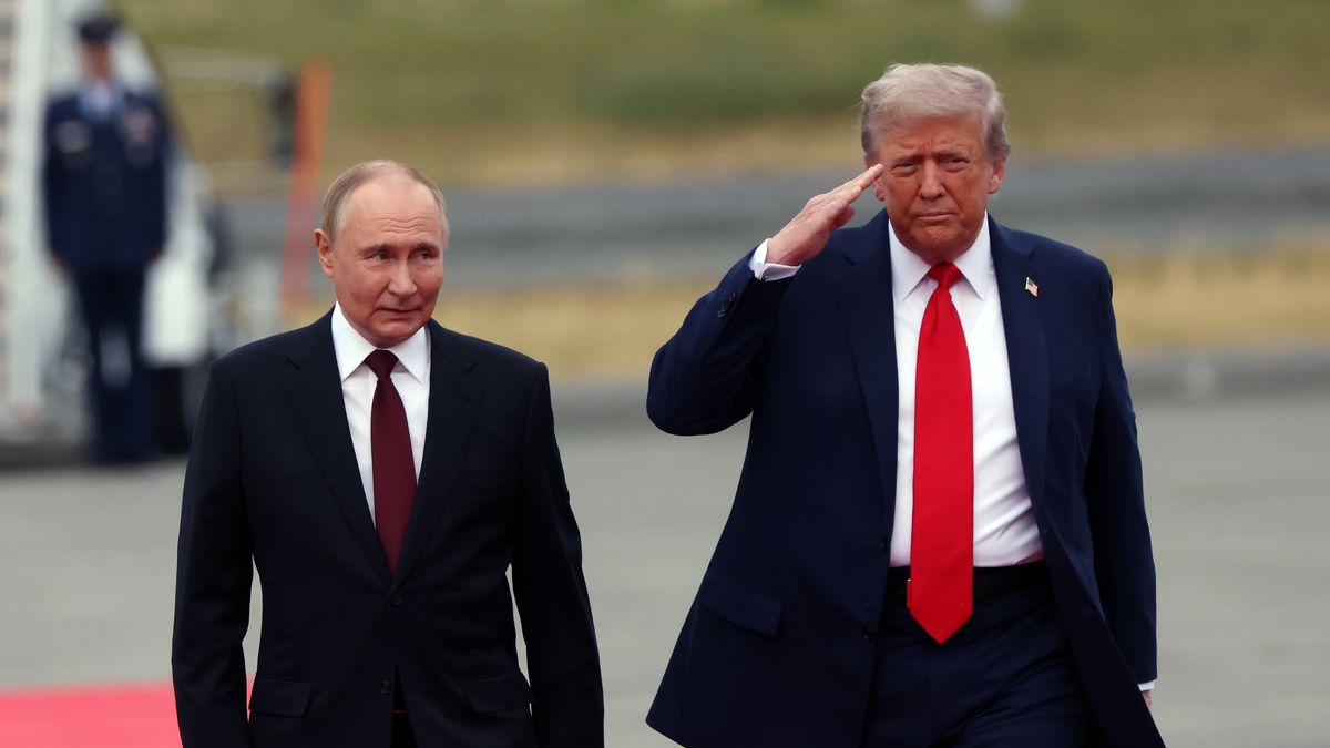 Władimir Putin spotkał się z Donaldem Trumpem na Alasce