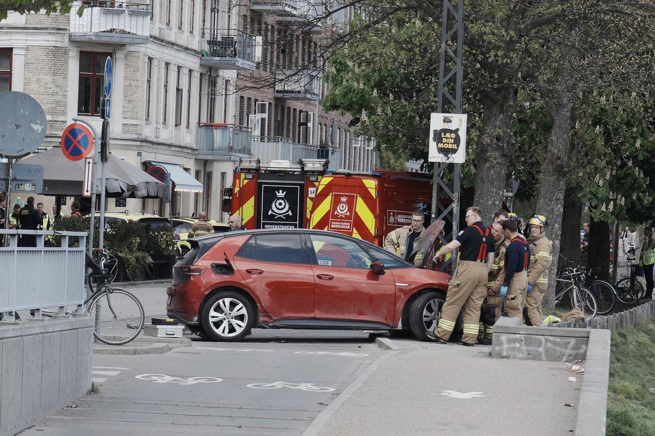 Dramatyczny wypadek w Kopenhadze. Wjechał w grupę ludzi