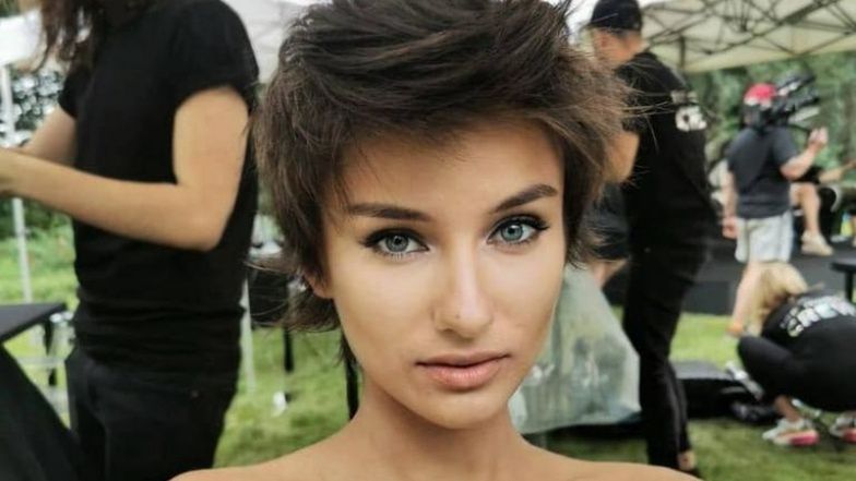 Olga Król w nowej fryzurze 