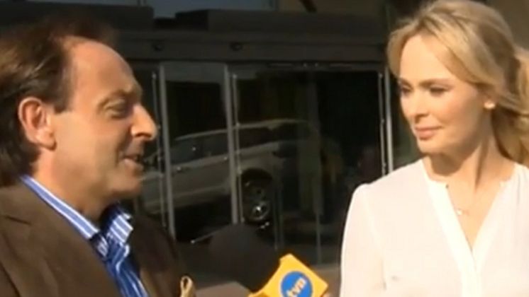 Agnieszka Jastrzębska i Michel Moran