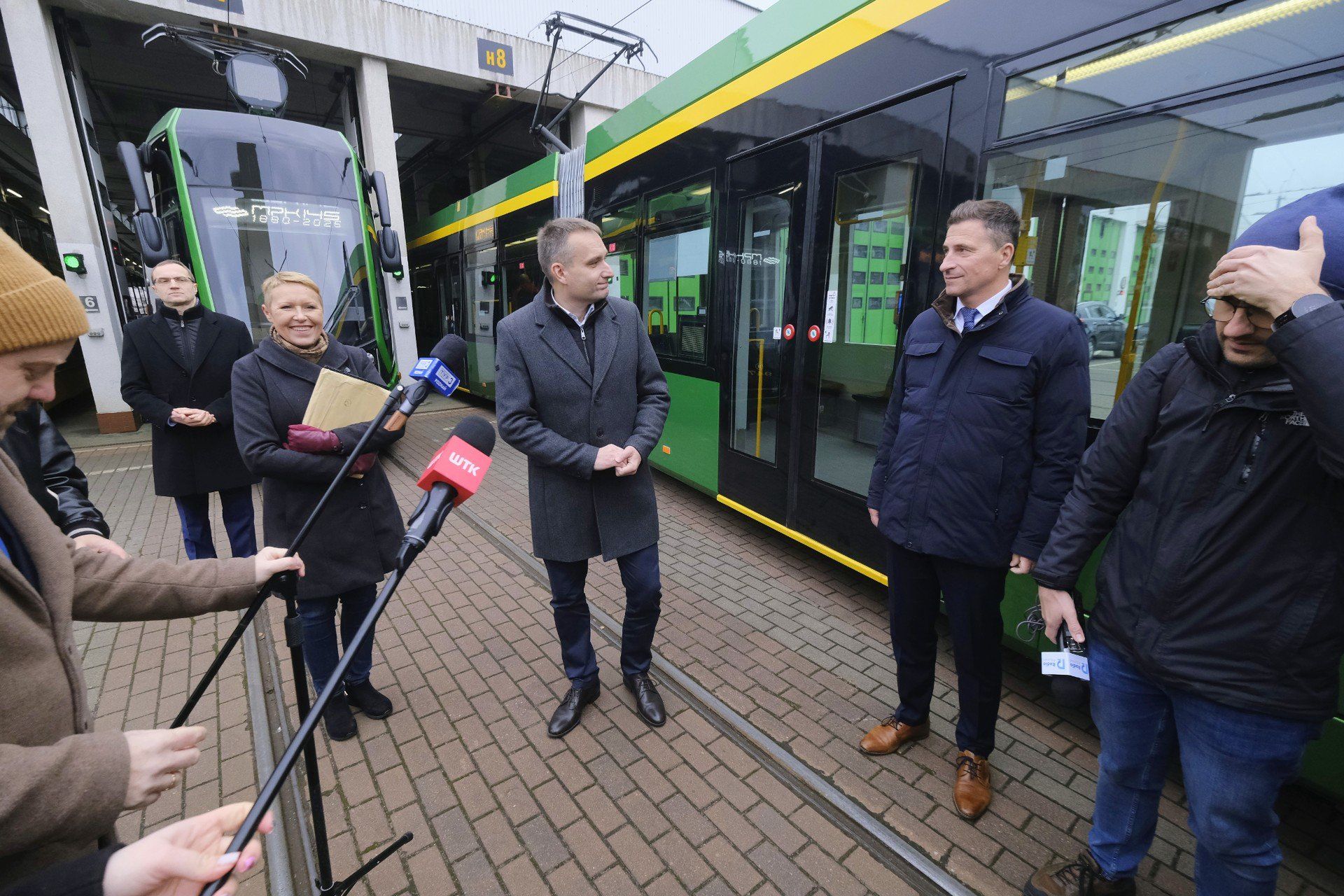 Używany tramwaj z Bonn w barwach MPK Poznań