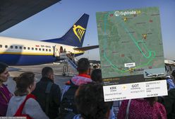 Pasażerowie przeżyli chwile grozy. Samolot zawrócił do Krakowa