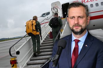 Specjalny samolot wyleciał z Polski. "Zrobimy wszystko"