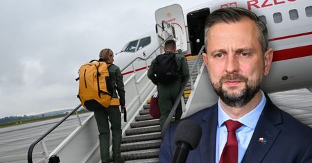 Specjalny samolot wyleciał z Polski. "Zrobimy wszystko"