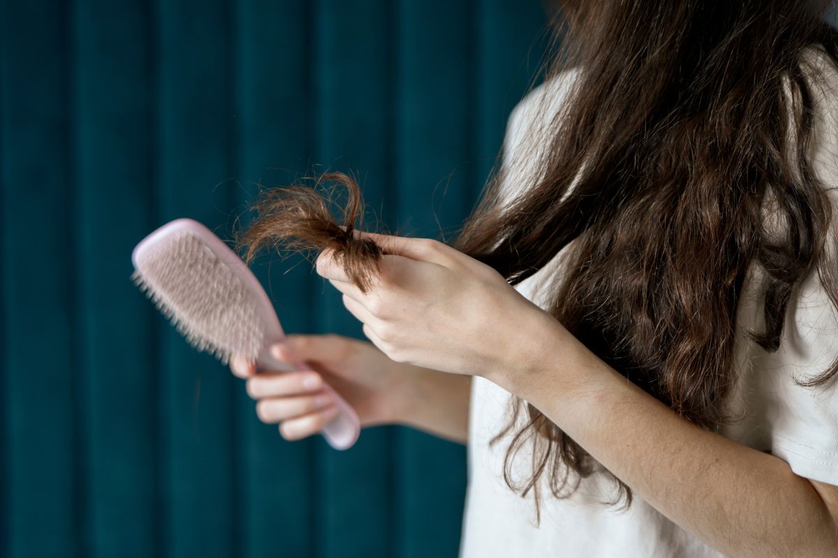 Tame frizzy hair with this common kitchen item