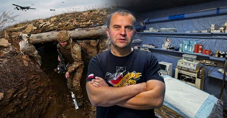 Polski lekarz pracuje przy froncie. "Złota godzina już nie działa"