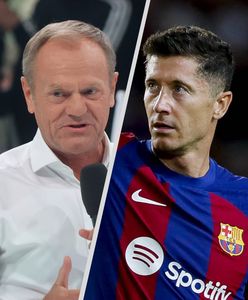 "Lewy" podał film z Tuskiem. Lider PO zareagował