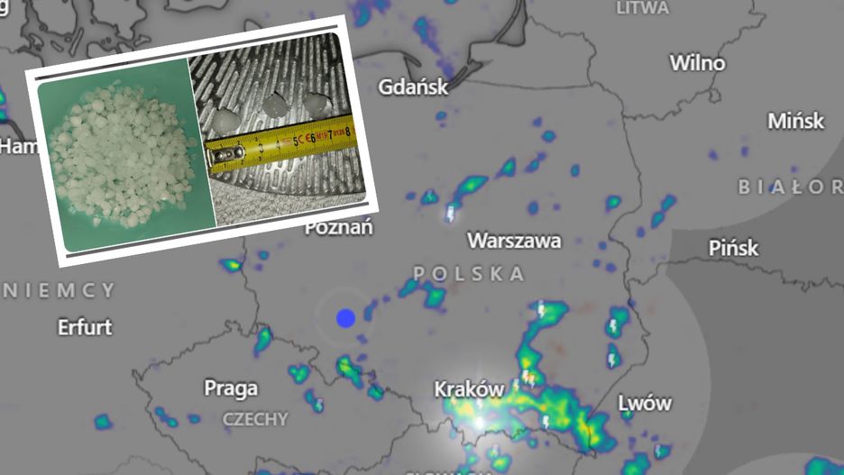W południowo-wschodniej Polsce możliwe są burze. Na Podkarpaciu 