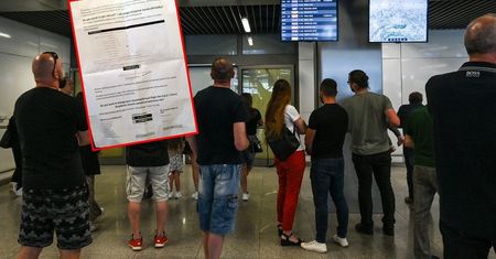 "Były płacz i krzyki". Na lotnisku dowiedzieli się, że nie lecą