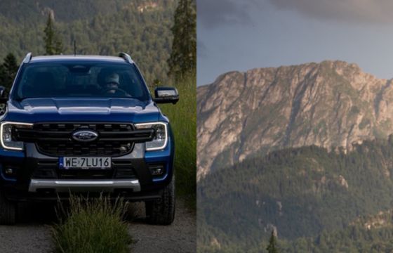 Ford na tle Giewontu. Zdjęcie wywołało burzę