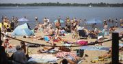 Tłumy nad Pogorią w Dąbrowie Górniczej. Na plaży brakowało miejsce
