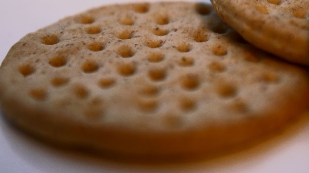 Ciasteczka z ziarnami z ciasta mrożonego