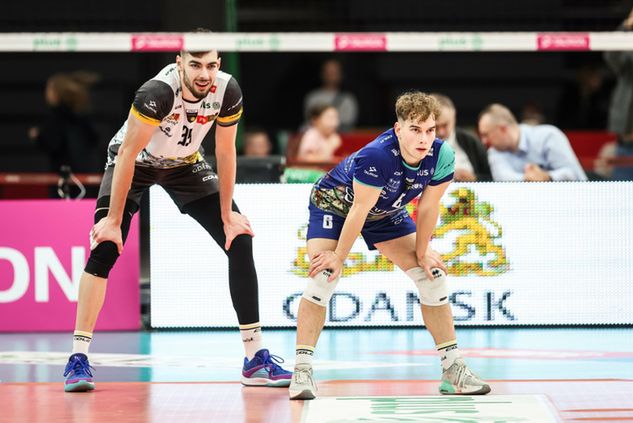 Na zdjęciu: Voitto Koykka (po prawej, fot. PlusLiga)