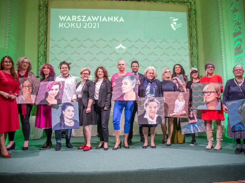 Warszawa. Nominacje do tytułu Warszawianki Roku 2021 