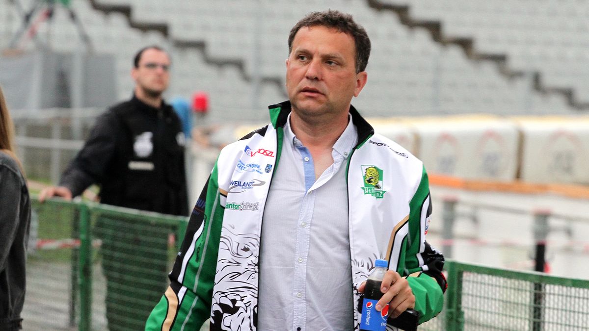 WP SportoweFakty / Tomasz Kudala / Na zdjęciu: prezes Michał Świącik 