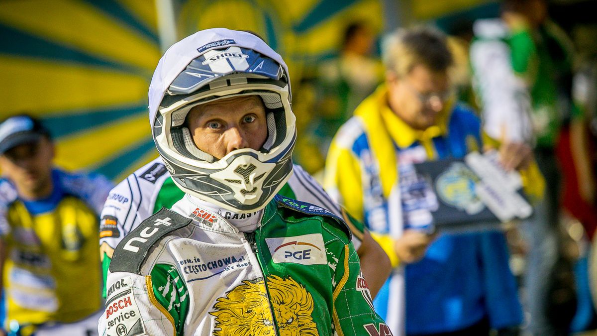 WP SportoweFakty / Tomasz Jocz / Andreas Jonsson, w barwach Włókniarza, podczas meczu w Gorzowie