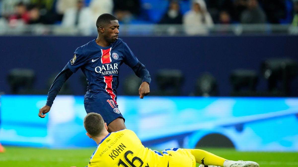 Getty Images / Jose Breton/Pics Action/NurPhoto  / Na zdjęciu: Ousmane Dembele zapewnił PSG zwycięstwo w Superpucharze Francji