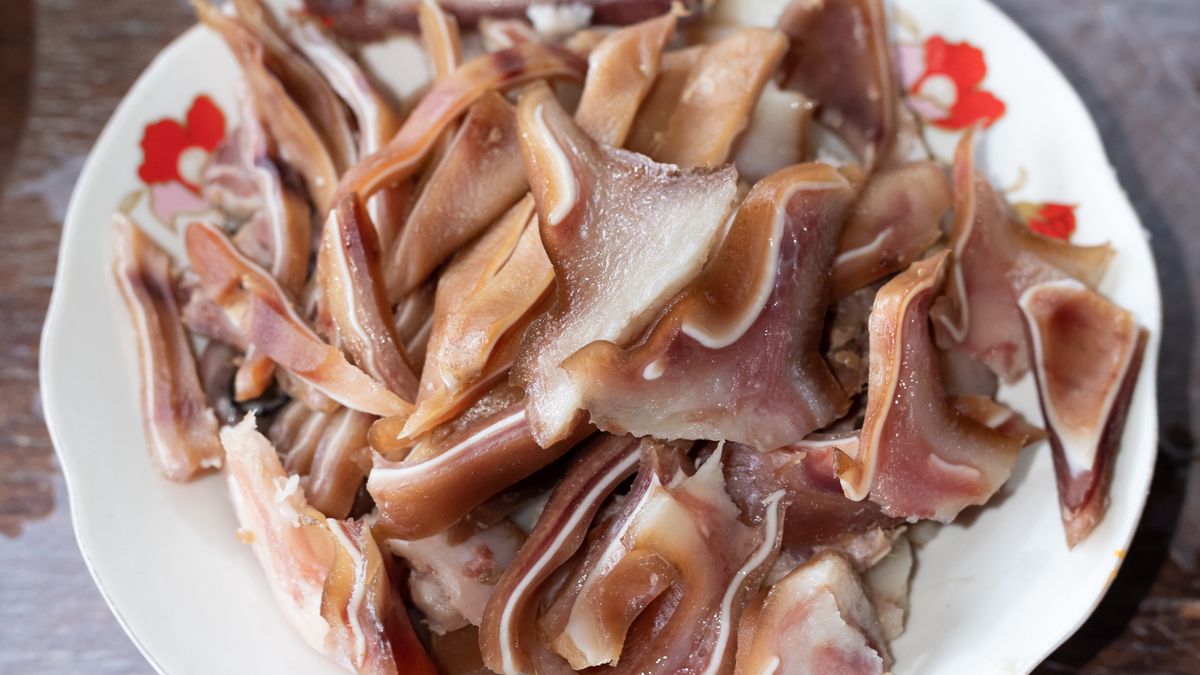 Marynowane świńskie uszy