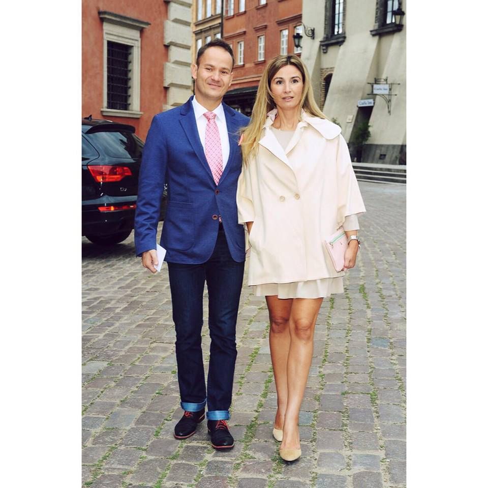 Joanna Brodzik z bratek, Radkiem