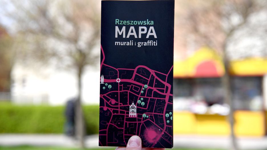 Rzeszów. Lokalne graffiti na mapie