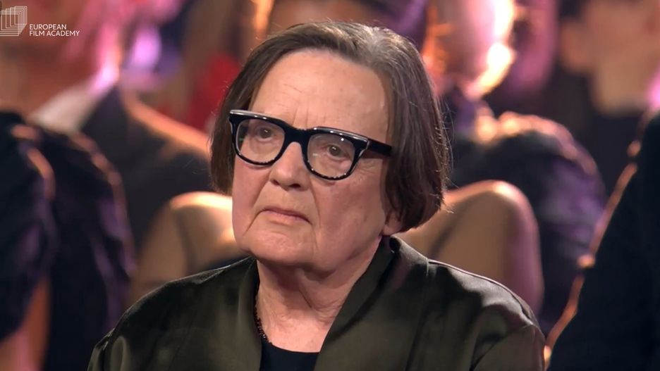 Agnieszka Holland na gali 36. European Film Awards