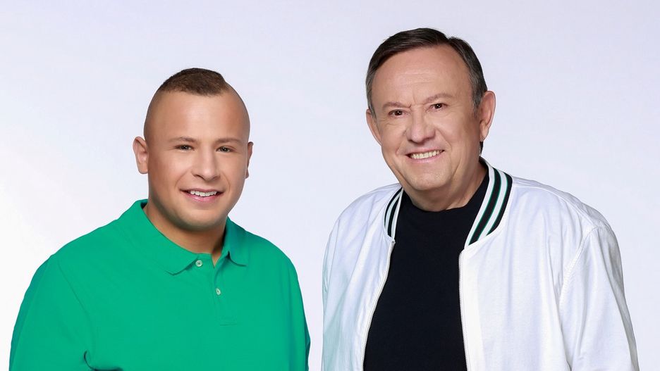 Mateusz Murański i Zbigniew Buczkowski pracowali razem na planie serialu "Lombard"
