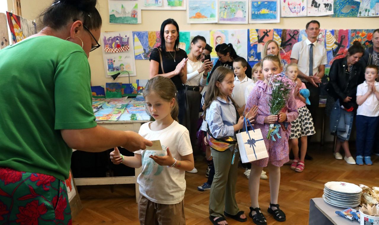 Zakończenie roku szkolnego w pracowni plastycznej "Kredka" w CK Teatr w Grudziądzu.