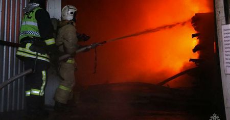 Ukraińcy zaatakowali. Płonie rosyjski magazyn