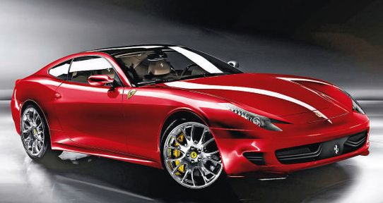 Następca modelu Ferrari 612 Scaglietti - wizualizacja