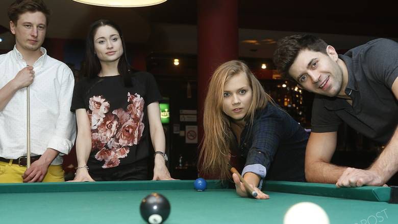 Krzysztof Wieszczek, Agnieszka Kaczorowska, Grzegorz Łapanowski, Walerija Żurawlewa
Fot.akpa