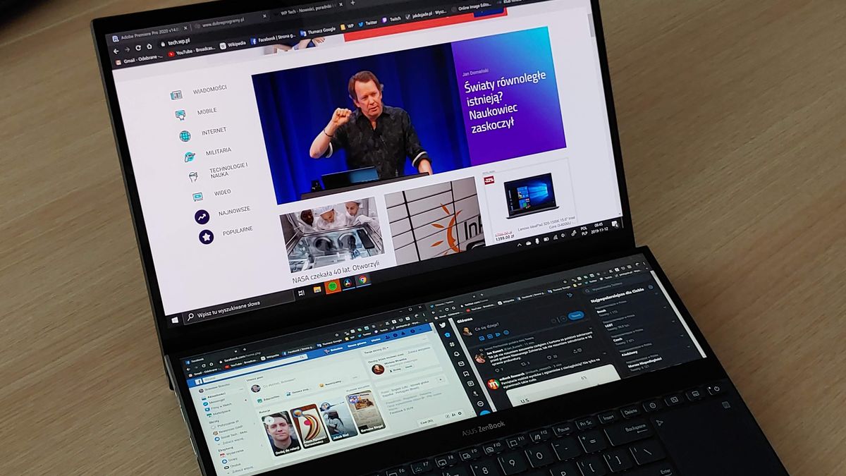 Asus Zenbook Pro Duo. Mistrz funkcjonalności 1