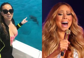 Mariah Carey przestraszyła się rekina i zapowiedziała, że już nigdy się nie wykąpie. "Jestem ZDENERWOWANA"