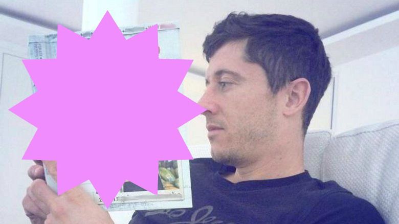 Robert Lewandowski 
fot. screen z Facebook