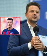 Trzaskowski i Lewandowski na jednym zdjęciu. Ten wpis niesie się po sieci