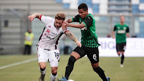 Serie A: US Sassuolo dopadło Cagliari Calcio. Sebastian Walukiewicz rozpoczął sezon w jedenastce